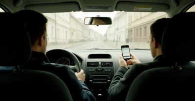 Telefon za kierownicą, brak uprawnień. Sprawa trafi do sądu